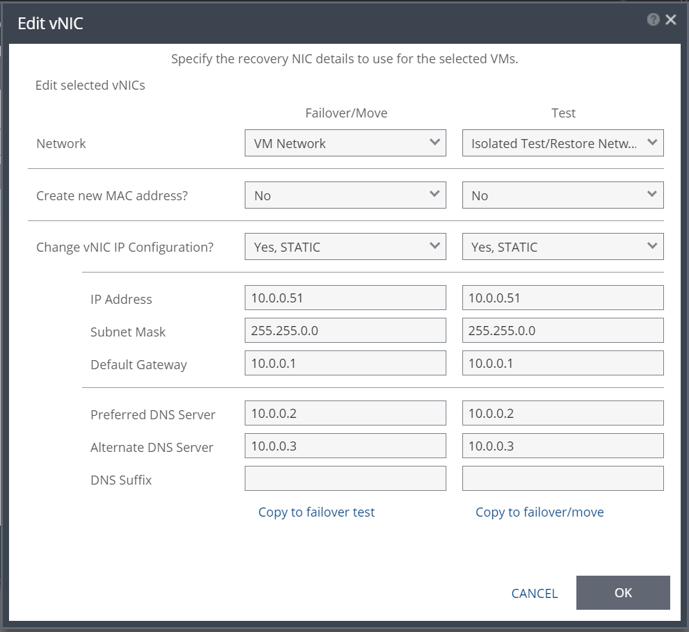 Automated bulk IP address reconfiguration with Zerto Virtual&nbsp;Replication