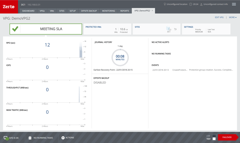 Logging Zerto Sync States Using REST APIs &&nbsp;PowerShell