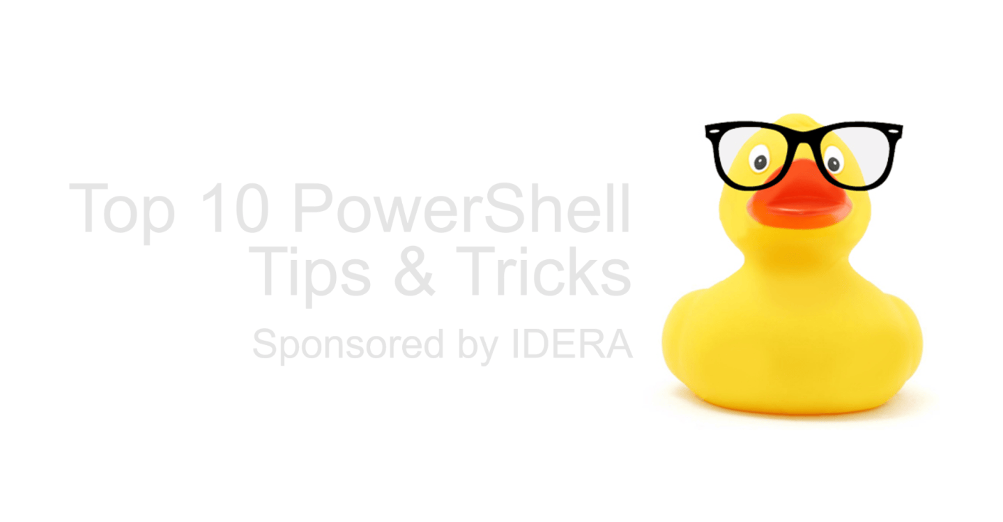My Top 10 PowerShell Tips & Tricks – Virtually Sober